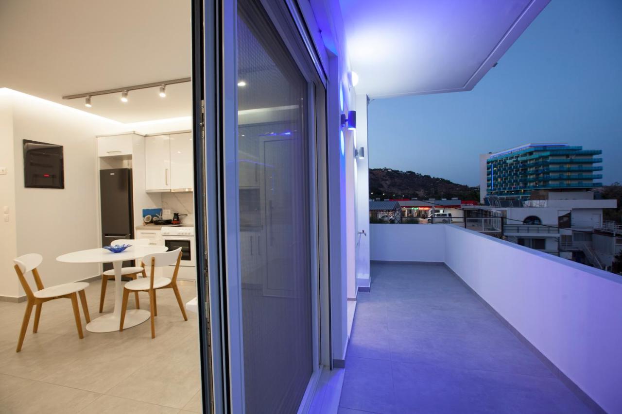 The Azure Blue Apt Φαληράκι Εξωτερικό φωτογραφία